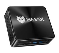 BMAX B8 A Power AI Mini PC, AMD Ryzen 7 Pro 8845HS 8 Core Max 5.1GHz, 32GB RAM 1TB SSD, Triple Display 4K DP+HDMI+Type-C, WiFi 6 Bluetooth 5.2, 2*USB3.0, 2USB2.0, 1RJ45, 1*Jack Cuffie - Nouvo