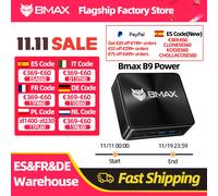 Bmax B9 Power Mini Pc Intel Core I9-12900H 14 Core Max 5.0Ghz 24Gb 32Gb Ram 1Tb Ssd Wifi 6 Bluetooth 5.2