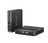 BMAX Mini PC 12 GB LPDDR5 + 512 GB M.2 SSD, Intel 12th Gen Alder Lake N95 (fino a 3,4 GHz, 4C/4T), Win 11 Mini Computer, 4K@60HZ UHD, Dual Display,2.4+5G WiFi, BT 5.0, PC Desktop per Ufficio B4