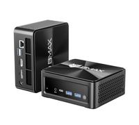 BMAX Mini PC, AMD Ryzen 7 5700U (8C/16T, Fino a 4,3 GHz), Mini Computer 16GB DDR4 512GB NVMe SSD, HDMI, Type-C, DP1.4 Triple Display 4k@60hz WiFi 6 BT5.2 Micro Gaming PC WIN-11 PRO, Studio B5APro G7R3