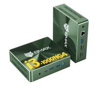 BMAX Mini PC B6 Plus, Intel Core i3-1000NG4 (Superare N95/N150, fino a 3,2 GHz), 12GB LPDDR4 RAM 512GB NVMe SSD Mini Computer W-11 Pro, HDMI/USB-C Display Triplo 4K@60Hz, WiFi, BT Ufficio/Casa/Scuola