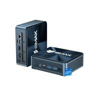 BMAX Mini PC B9Plus, Intel Core i5-1250P (fino a 4,4 GHz, 12C/16T), 24 GB LPDDR5, 512 GB PCIe 4.0 SSD | Wi-Fi 6, BT | Triplo display 4K@60Hz, HDMI 2.1, USB-C, DP 1.4a | RJ45 | Auto Power on | WOL