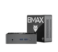 BMAX Mini PC W-11pro 8GB RAM 256GB ROM M.2 SSD Computer Intel Gemini Lake J4105 Desktop, PC da gioco 4K HD Dual HDMI Gigabit Ethernet, Schwarz,Business, Heimkino Micro Desktop B2Pro BT4.2
