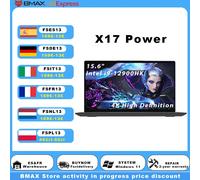 BMAX X17 Power Windows 11 Pro 2025 Ultimo laptop da gioco Intel i9 12900 HK 32 GB di memoria SSD da 1 TB Laptop leggero da 15,6 pollici X17 Power