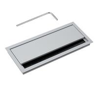 BMB Passacavi per Piano Scrivania, Presa Cavi ECO, Ect. Alluminio
