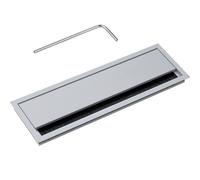 BMB Passacavi per Piano Scrivania, Presa Cavi ECO, Ect. Alluminio