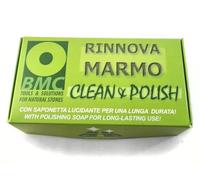BMC Kit Rinnova Marmo Clean & Polish per eliminare le macchie opache sul marmo lucido