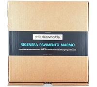 BMC Rigenera Pavimento Marmo kit 5” per utilizzare una normale lucidatrice domestica come levigatrice con dischi abrasivi e lucidanti 125mm per riportare a specchio pavimenti in marmo opachi