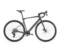BMC Roadmachine X THREE verde viola rosso 2024 RH 58 cm