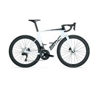 Bmc teammachine r 01 five shimano 105 di2 12v 700 mm bianco 2026 bici da strada