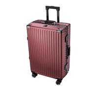 BMDOZRL valigia Trolley Valigia Valigia da viaggio Password Box Ruota universale silenziosa Trolley con telaio in alluminio Valigia portatile valigia trolley (Color : K, Size : 20IN)