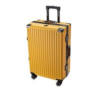 BMDOZRL valigia Trolley Valigia Valigia da viaggio Password Box Ruota universale silenziosa Trolley con telaio in alluminio Valigia portatile valigia trolley (Color : E, Size : 24IN)