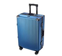 BMDOZRL valigia Trolley Valigia Valigia da viaggio Password Box Ruota universale silenziosa Trolley con telaio in alluminio Valigia portatile valigia trolley (Color : D, Size : 26IN)