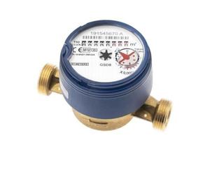 BMETERS CONTATORE D'ACQUA GETTO SINGOLO QUADRANTE ASCIUTTO GSD8-I 1/2" AF