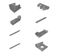 BMG Extruder Mounting Kit with Belt Tools and Cable Management System