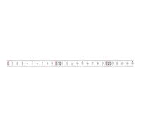 Bmi 357004001lnr-sk metro a nastro 1 m acciaio