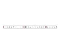BMI 357004002RNL-SK Metro a nastro 2 m Acciaio
