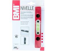BMI 671015002 - Livella tascabile, 15 cm, colore: Rosso