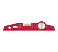 BMI 689025TM trapezoid-shaped livello 25 cm, rosso