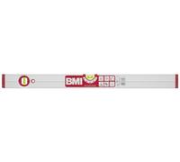 BMI 691120M - Bilancia idrostatica Alustar, lunghezza 120 cm, anodizzato, con magnete