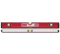 BMI 698060 Livella in alluminio "Robust", Rosso, 60 cm