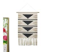 BMIDRUT Arazzo da parete tessuto a macramè, decorazione murale, stile bohémien, decorazione per la casa, sfondo boho, dormitorio, camera, decorazione per porta, 50 x 85 cm (C5)