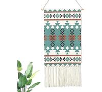 BMIDRUT Arazzo intrecciato macramè da appendere alla parete, decorazione bohémien, decorazione per la casa, stile boho, appartamento, dormitorio, decorazione per porta, 50 x 85 cm