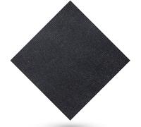 BMKGODN Moquette Piastrelle Uso ripetuto commerciale for pavimenti 12 * pollici Fai-da-te antiscivolo Stacca e incolla Arredamento for la casa Tappeto(Black,10PCS)