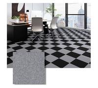 BMKGODN Piastrelle for moquette for autoadesive antiscivolo for fai da te for uso ripetuto for arredamento domestico(12 * 12in Light Gray,9pcs)