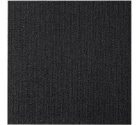 BMKGODN Piastrelle for moquette for lavabili con stacca e incolla Moquette autoadesiva fai-da-te - for pavimenti interni ed esterni(Black,10pcs)