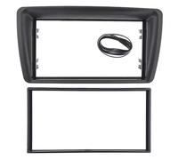 BMLGPGBCDW Fascia Radio Stereo Telaio per Fascia Radio 2 DIN per Fiat per Panda 2003-2012 Kit di Montaggio per Pannello Cruscotto Stereo Fascia del Pannello Radio(178x102mm)