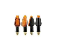 BMLGPGBCDW Indicatori Direzione Moto Per SYM Per JET X125 Per JET 14 | Luce degli indicatori direzione Indicatore Lampeggiante Lampada Lampeggiante 12V 10mm(4 x Amber)