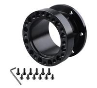 BMLGPGBCDW Leva del Cambio al Volante Kit Adattatore Distanziale Universale per Mozzo Volante da 51 Mm(Nero)