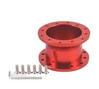 BMLGPGBCDW Leva del Cambio al Volante Kit Distanziale Adattatore per Mozzo Volante Sportivo da Corsa per Auto da 30 Mm E 50 Mm(5cm Red)