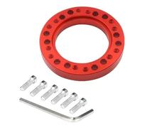 BMLGPGBCDW Leva del Cambio al Volante Kit Distanziale per Piastra Adattatore per Mozzo Volante 13 Mm 24 Fori(Rosso)