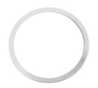 BMLGPGBCDW Leva del Cambio al Volante per A3 A4 B8 B6 A6 A7 A8 C6 Q3 Q5 Q7 A5 C7 TT Coprivolante Auto Decorazione Anello Adesivo(Silver Large Circle)