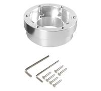 BMLGPGBCDW Leva del Cambio al Volante Piastra Dell'adattatore del Volante in Lega di Alluminio 70mm per Logitech G29 G920 G923(Argento)