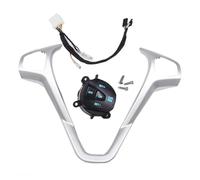 BMLGPGBCDW Leva del Cambio al Volante Pulsanti per Il Controllo della velocità di Crociera al Volante per F&ORD per Fiesta MK7 2010-2011 con Coprivolante