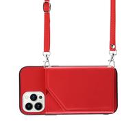 BMLLQSS Custodia a portafoglio in PU per iPhone 13 Pro Max/13 Pro/13 Pro/13 Custodia con decorazione a cuore con diamanti scintillanti con slot per carte e contanti, chiusura magnetica con cordino da