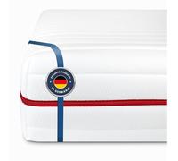 BMM Classic 19 Materasso 100x220 cm, Rigidezza H4 Extra Rigido, in Schiuma Fredda Certificato Öko-Tex, Ergonomico a 7 Zone, Altezza 19 cm, Prodotto in Germania