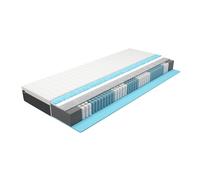 BMM materasso easyone 120x200 cm/Sistema ibrido a 5 strati/il nucleo a molle insacchettate incontra la schiuma/ortopedico a 7 zone Altezza del materasso 22 cm/Materassi Made in Germany…