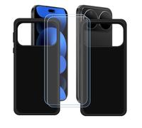 BMPNLSZ 2 Custodia per Huawei Nova 16 Ultra + 2 Pellicola protettiva | Morbido TPU Silicone Case Gel Cover + Pellicola Protettiva in Vetro Temperato per Huawei Nova 16 Ultra (6,84")