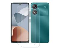 BMPNLSZ 2 Pezzi Pellicola Vetro Temperato per ZTE Blade A34, Pellicola Protettiva AntiGraffio Senza Bolle Protezione per Schermo per ZTE Blade A34 (6,6 pollici)