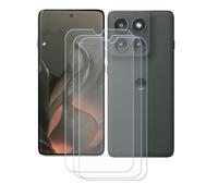 BMPNLSZ 3 Pezzi Pellicola Vetro Temperato per Motorola Edge 2025, Pellicola Protettiva AntiGraffio Senza Bolle Pellicole Protettive Protezione per Schermo (6,7").
