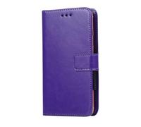 BMPNLSZ Cover Flip per Logicom E500, Pieghevole Portafoglio Custodia in pelle Borsa Smart Bumper Case Slot per schede Chiusura Copertura Antiurto Protettiva per (5,0") - Viola-XHDSXT