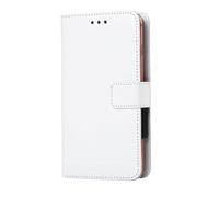 BMPNLSZ Cover Flip per Olympia Neo Mini+, Pieghevole Portafoglio Custodia in pelle Borsa Smart Bumper Case Slot per schede Chiusura Copertura Antiurto Protettiva per (5,0") - Bianco-XHDSXT