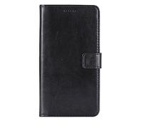 BMPNLSZ Cover Flip per Oukitel WP100 Titan, Pieghevole Portafoglio Custodia in pelle Borsa Smart Bumper Case Slot per schede Chiusura Copertura Antiurto Protettiva per (6,8") - Nero-HZFM