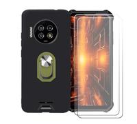 BMPNLSZ Custodia + 2 Vetro per Energizer Hard Case P28K + Anello Verde