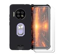 BMPNLSZ Custodia + 2 Vetro per Energizer Hard Case P28K + Anello Violetta