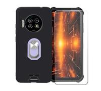 BMPNLSZ Custodia + 2 Vetro per Energizer Hard Case P28K + Anello Violetta